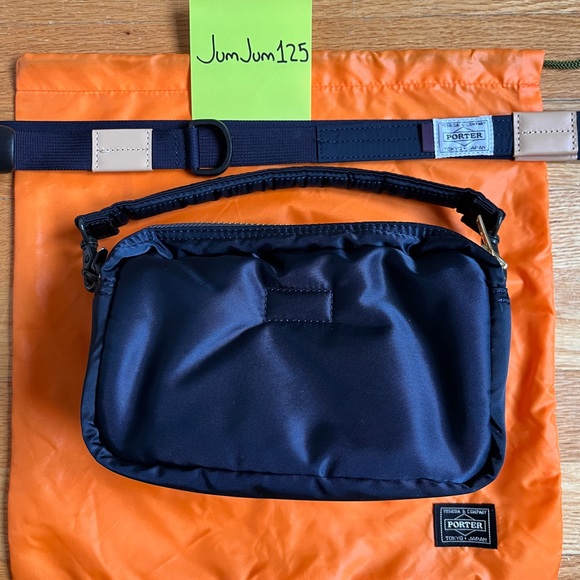 PORTER PX TANKER ESSENTIAL BAG UNISEX IRON BLUE - Picture 5 of 13